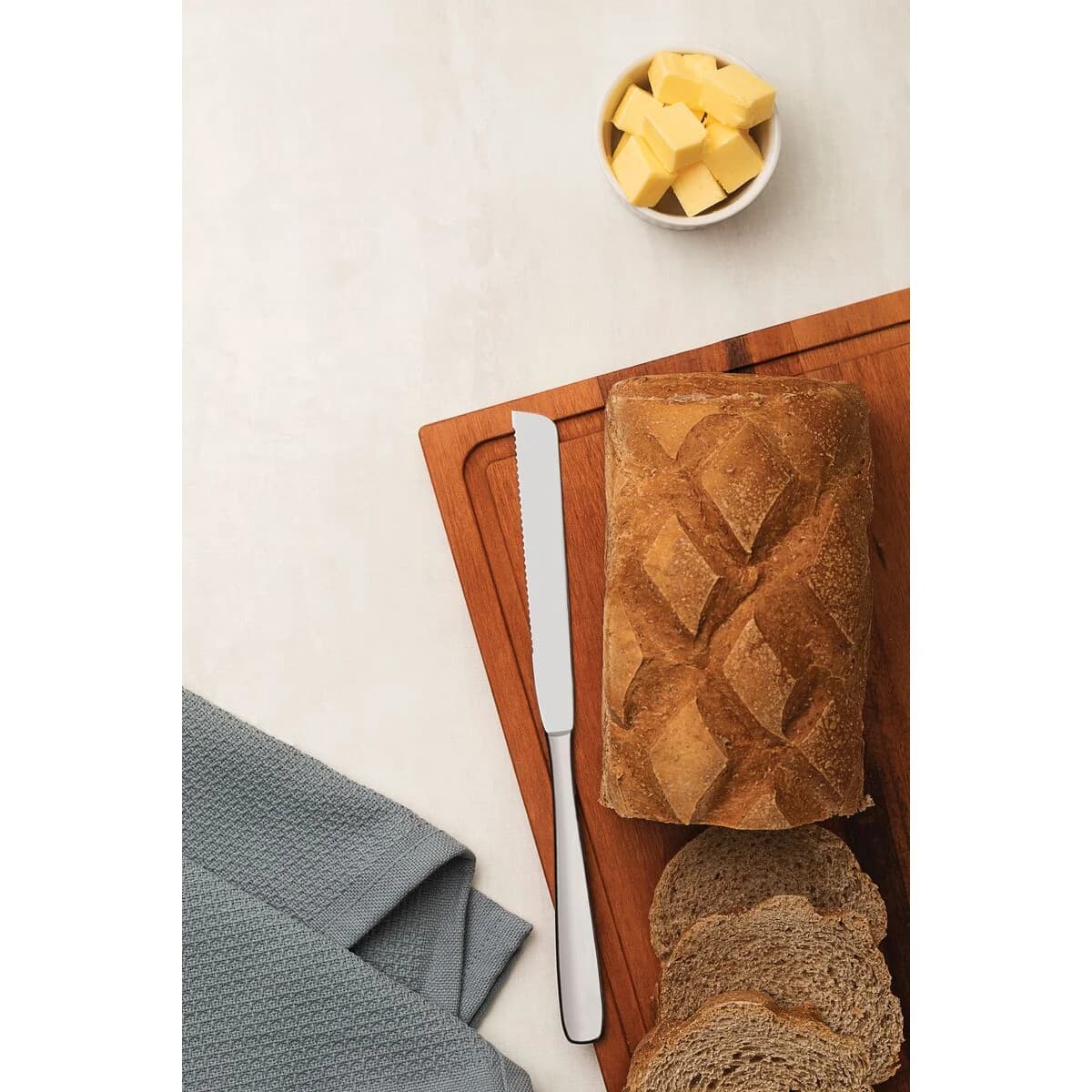 Cuchilla De Pan Tramontina Acero Inoxidable Essentials 25 Cm — miniatura 3
