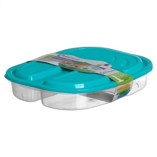 Tupper 3 Divisiones Plastico Bpa Free Apto Para Microo — imagen 1 de 1