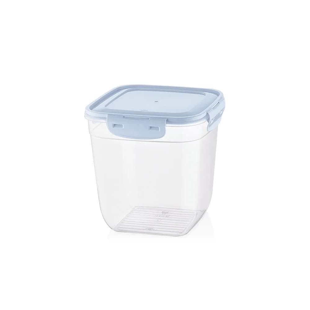 Tupper Plastico Contenedor Cuadrado Hermetico 3250 Ml Bager — miniatura 2
