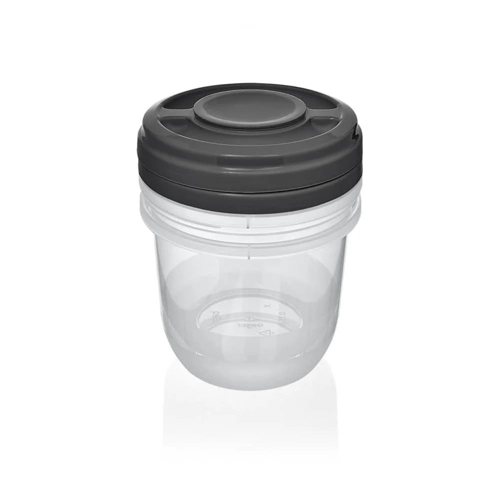 Juego De Tuppers Plastico Redondo 750 Ml Bager X2 Unid. — imagen 1 de 4