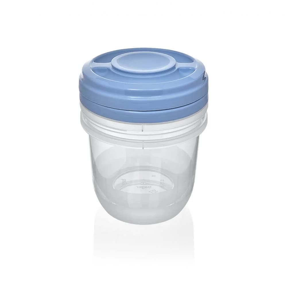 Juego De Tuppers Plastico Redondo 750 Ml Bager X2 Unid. — imagen 2 de 4
