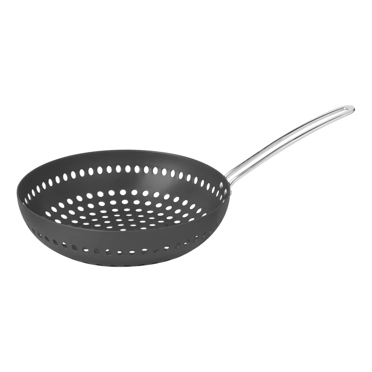 Wok Sarten Tramontina 26 Cm Para Parrilla Aluminio Anodizado — imagen 1 de 5