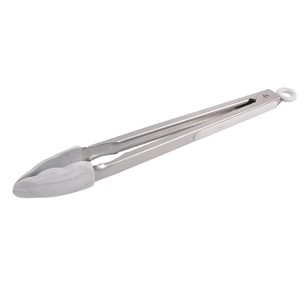 Pinza De Silicona Cocina Acero Inoxidable 30 Cm — imagen 1 de 2