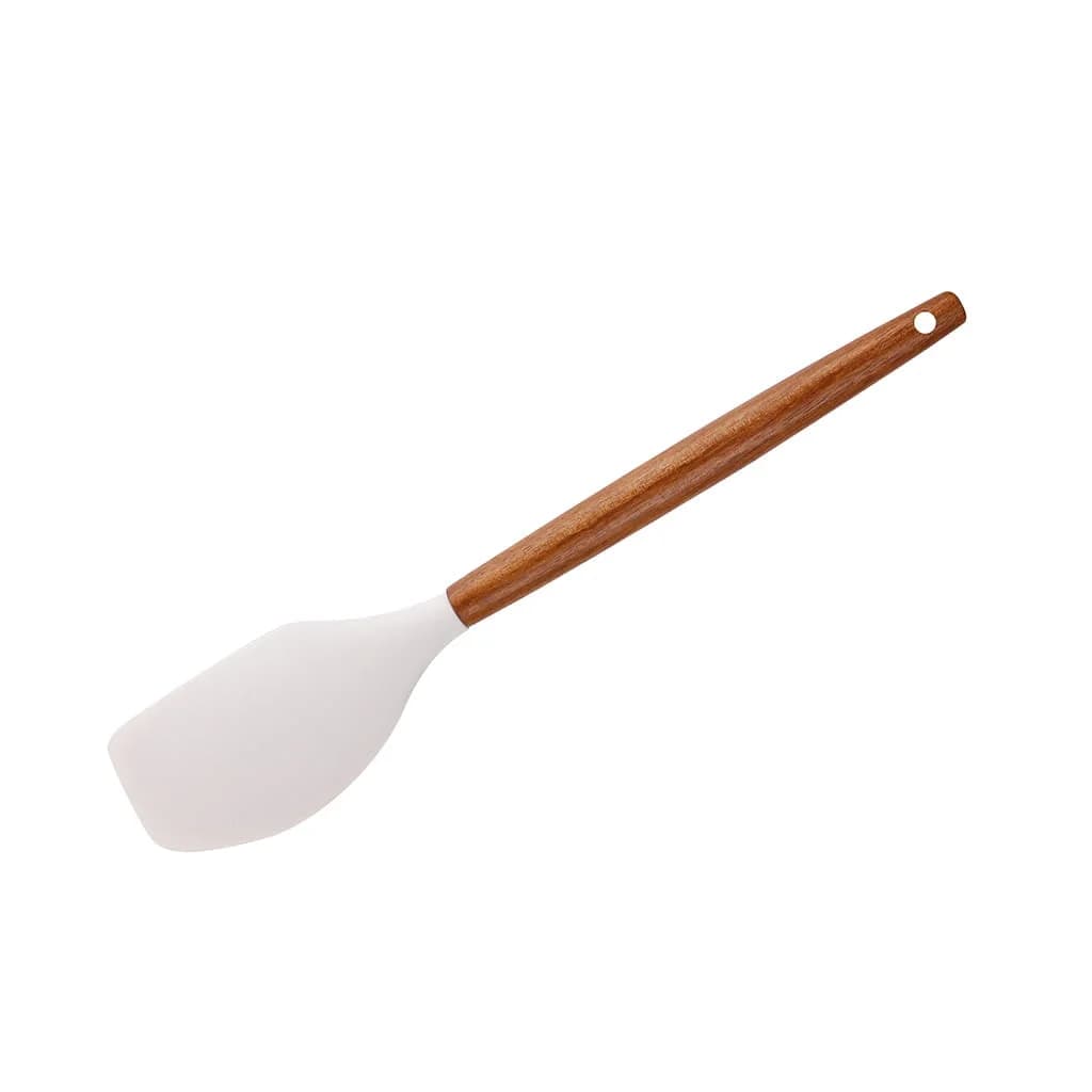 Espatula De Silicona Mango Madera 32 Cm Selecta — imagen 1 de 3