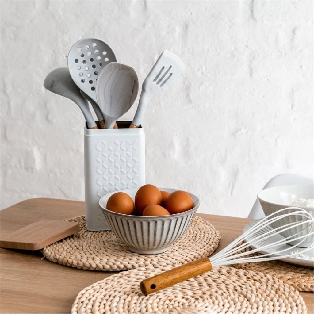 Espatula De Silicona Mango Madera 32 Cm Selecta — imagen 3 de 3