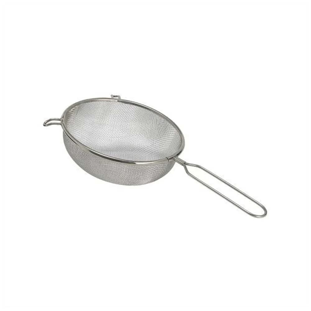 Colador De Acero Inoxidable Malla Alambre 16 Cm Con Mango — imagen 1 de 1