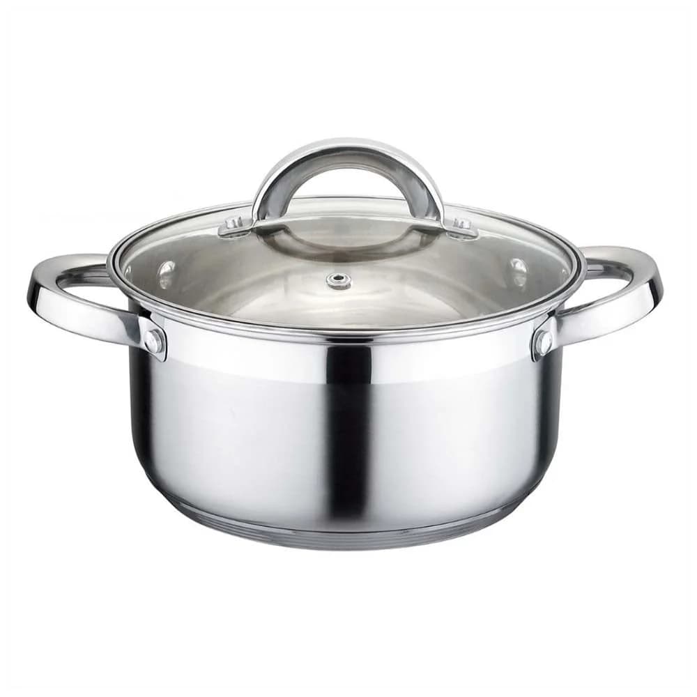 Olla De Induccion Acero Inoxidable Triple Fondo 9,8 Litros — imagen 1 de 1