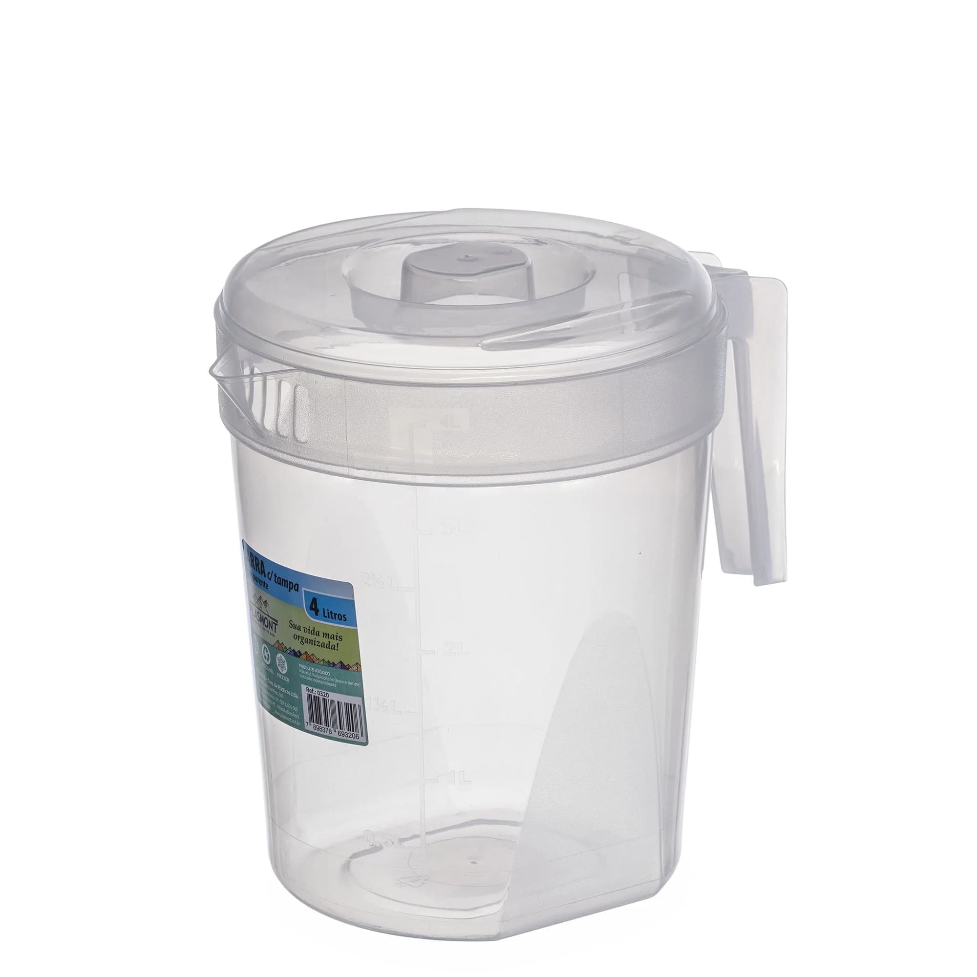 Jarra De Plastico Refresco 4 Litros Plasmont Bpa Free — imagen 1 de 1