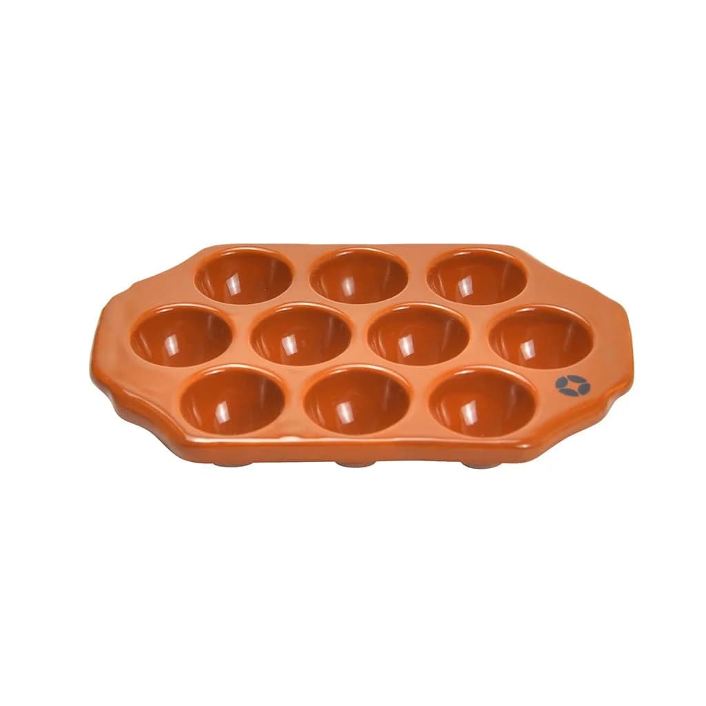 Provolonera Ceramica Terracota 18,5 Cm X 12 10 Porciones — imagen 1 de 2