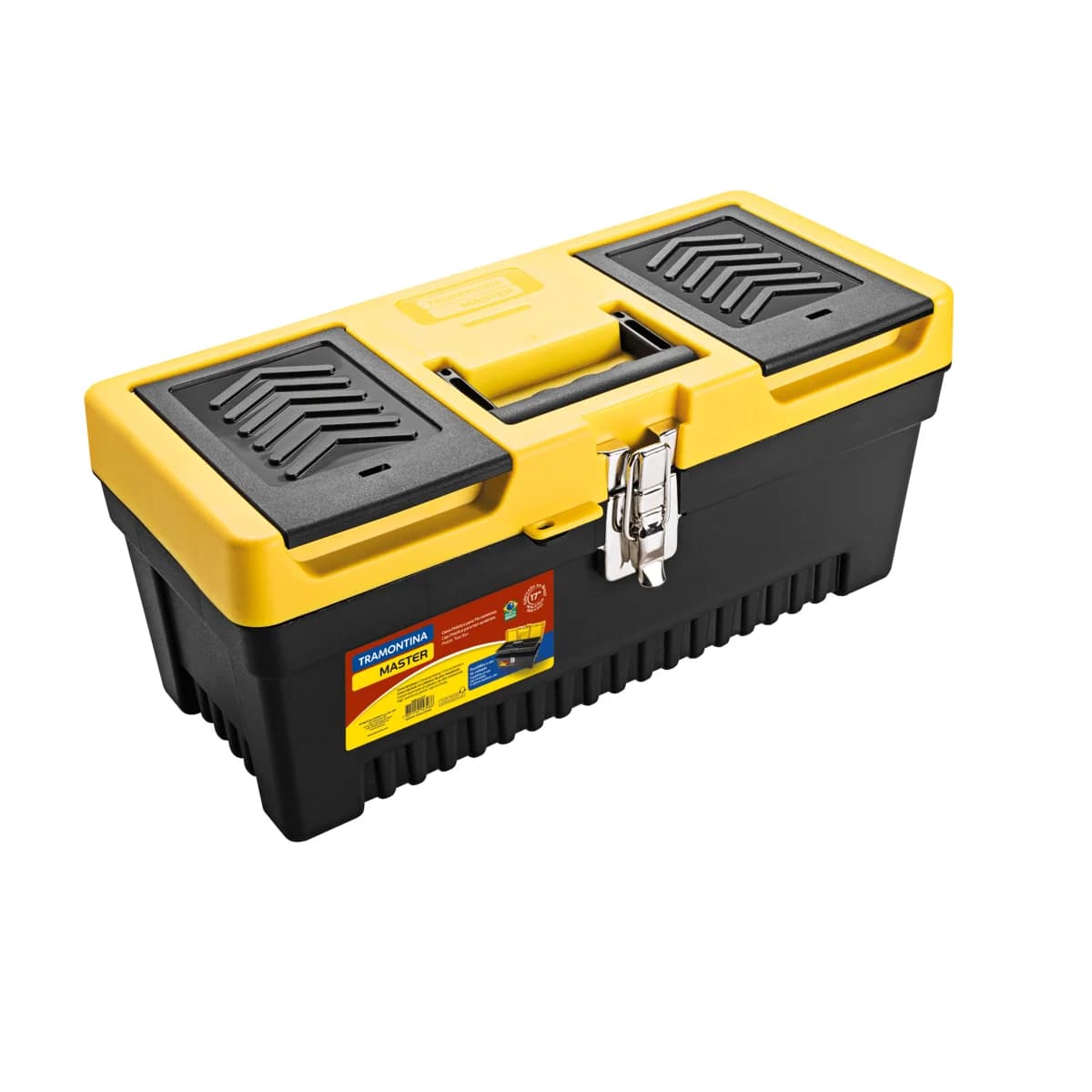 Caja De Herramientas Tramontina Con Bandeja 43 Cm X 19 Cm — imagen 1 de 8