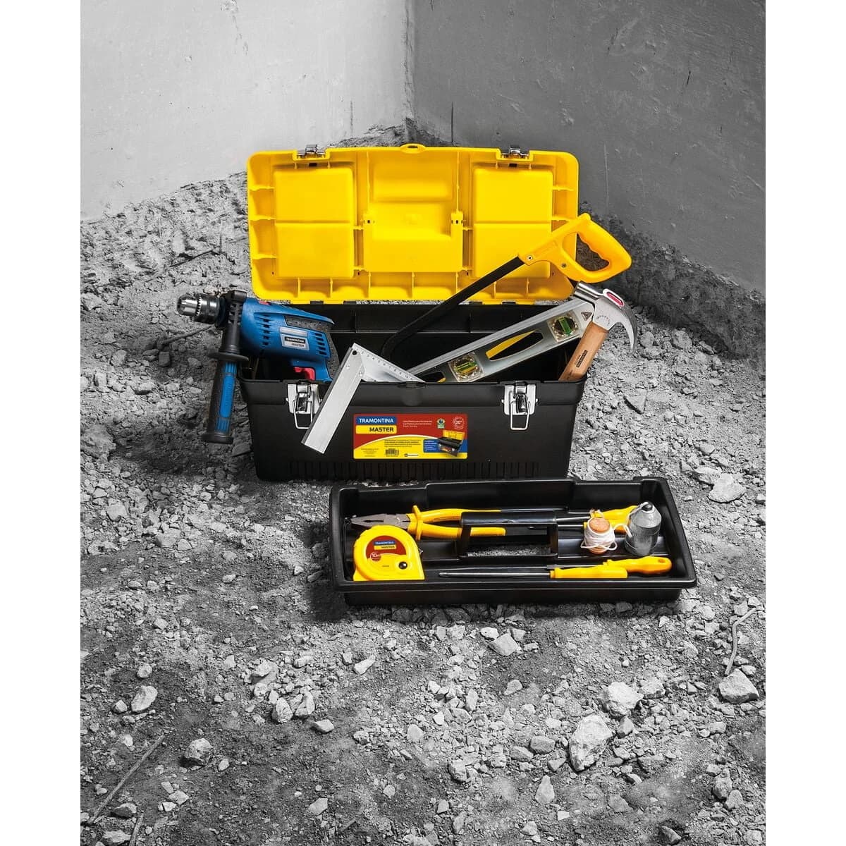 Caja De Herramientas Tramontina Con Bandeja 51 Cm X 24 Cm — miniatura 5