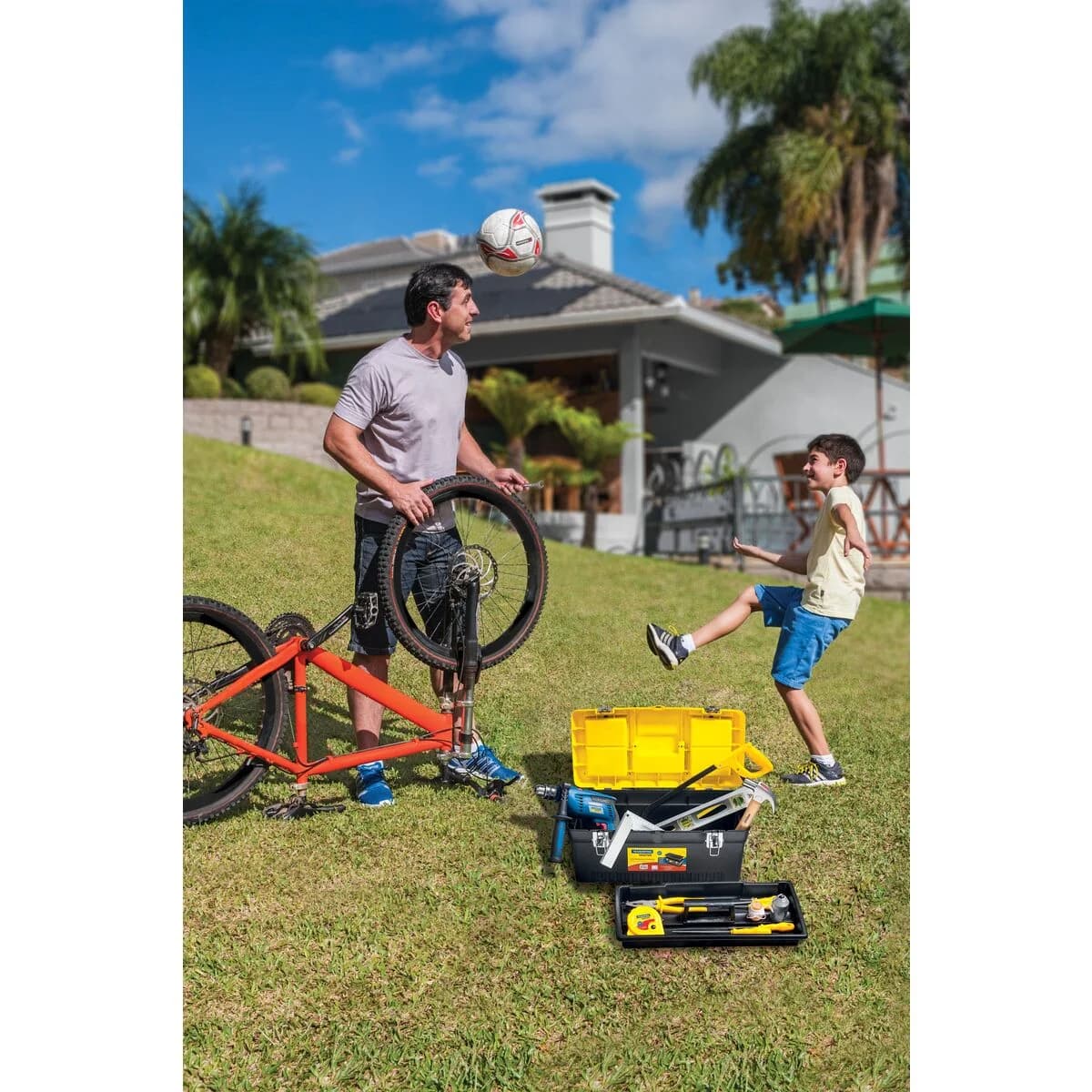 Caja De Herramientas Tramontina Con Bandeja 51 Cm X 24 Cm — miniatura 7