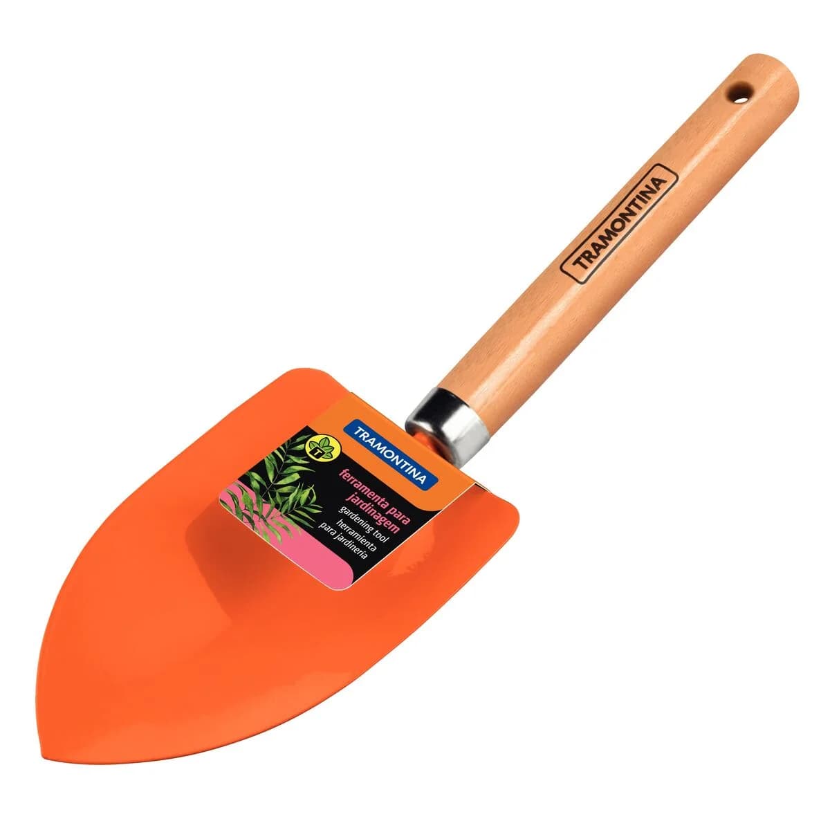 Pala De Metal Tramontina Jardineria Mango Madera 30 Cm — miniatura 2