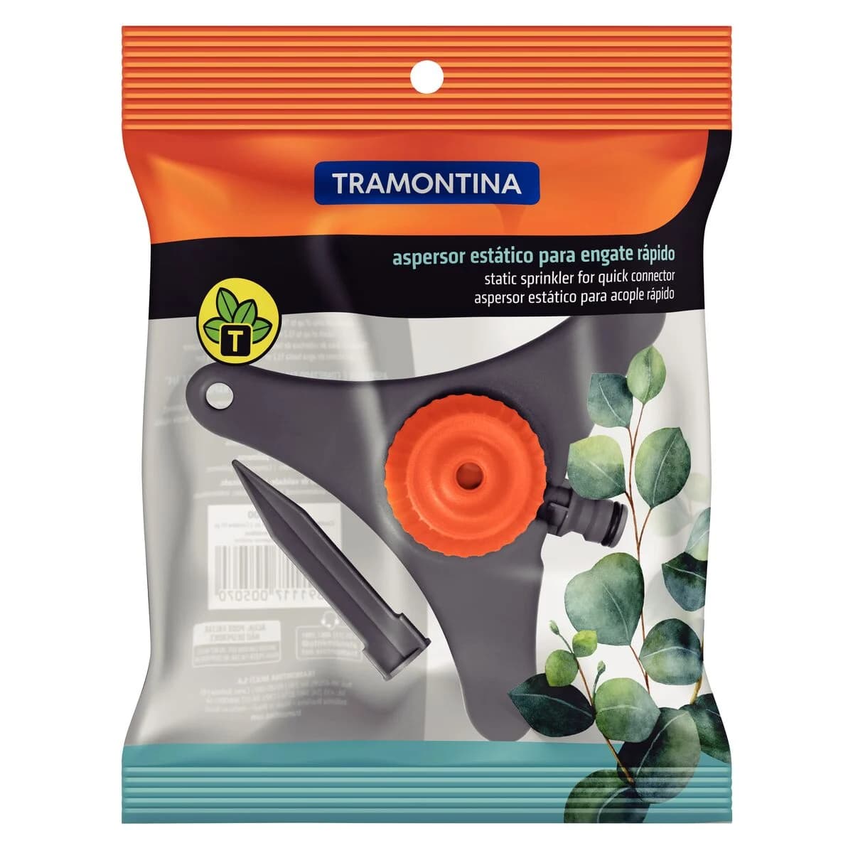 Aspersor Estatico Regador De Jardin Tramontina Plastico — miniatura 2