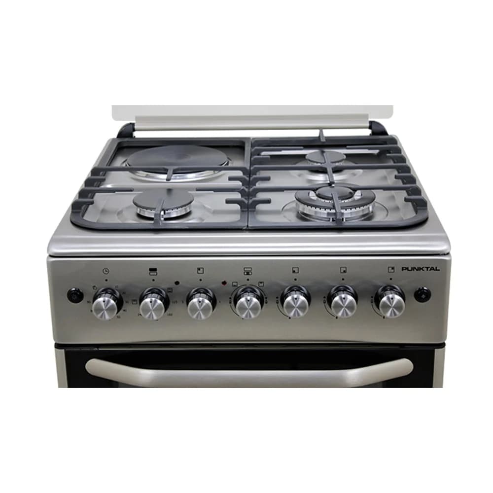 Cocina Punktal Doble Horno Pk-1980 Dtk Electrico Gas Timer — miniatura 2