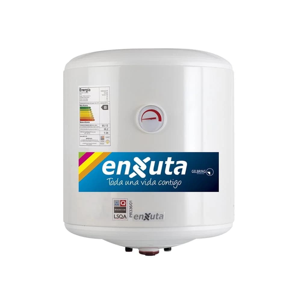 Termotanque Calefon Enxuta 30 Litros Clase B Acero Esmaltado — imagen 1 de 2