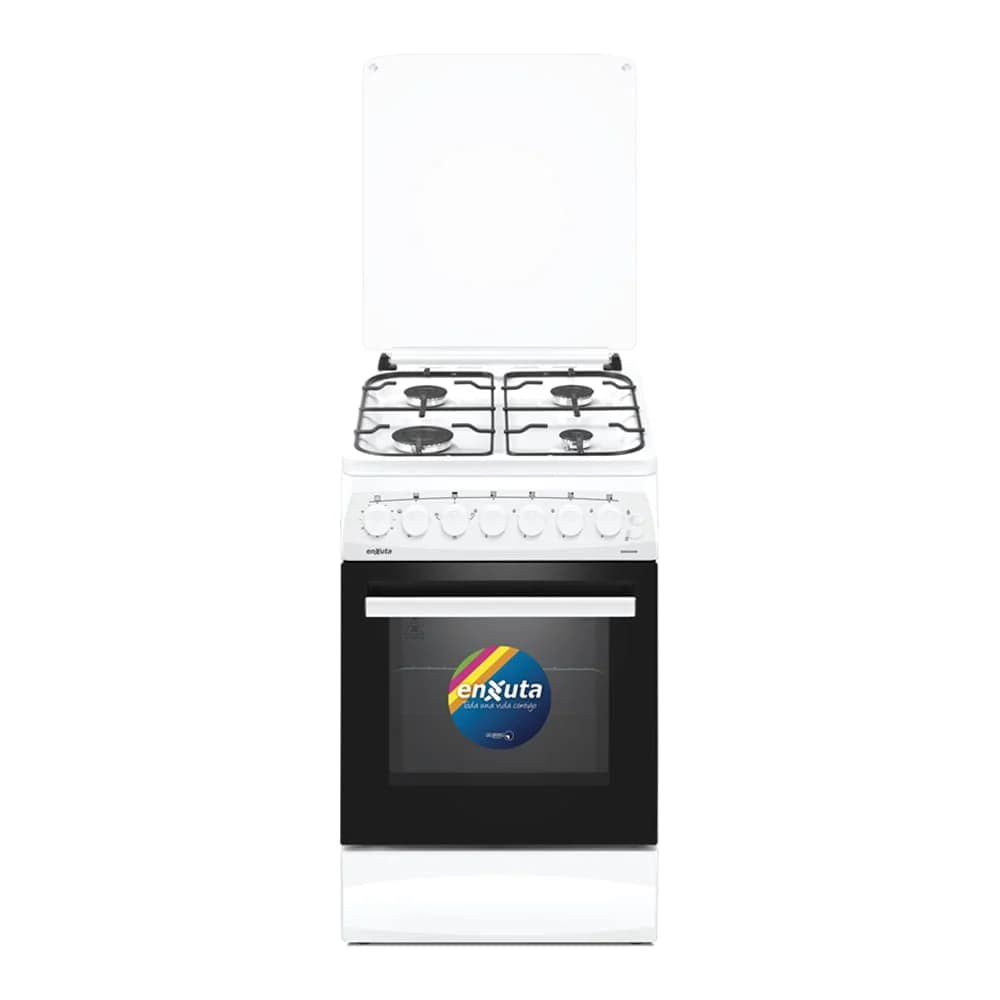 Cocina Combinada Enxuta 4 Hornallas Multigas Encendido Electronico — imagen 1 de 1