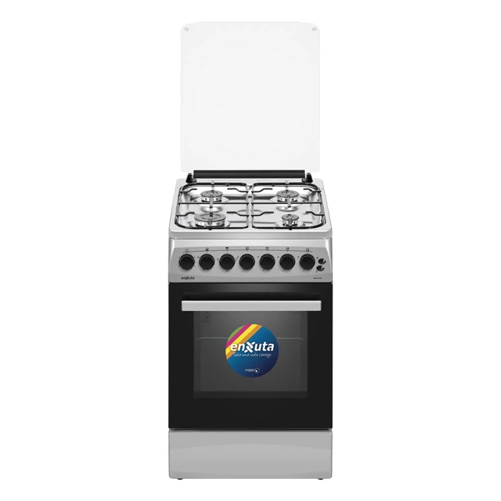 Cocina Combinada Enxuta 4 Hornallas Multigas Encendido Electronico — imagen 1 de 1