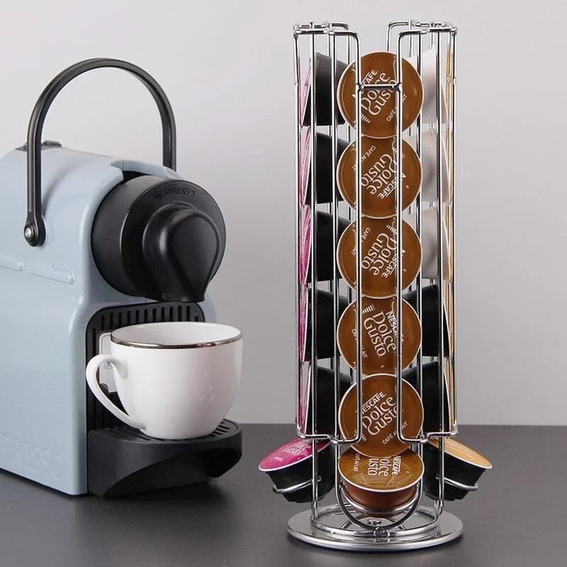 Soporte Giratorio Cafe Dolce Gusto Metal 24 Capsulas — miniatura 4