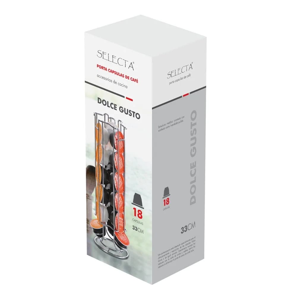 Soporte Capsulas Cafe Dolce Gusto 33 Cm X 12 Cm 18 Capsulas — miniatura 2