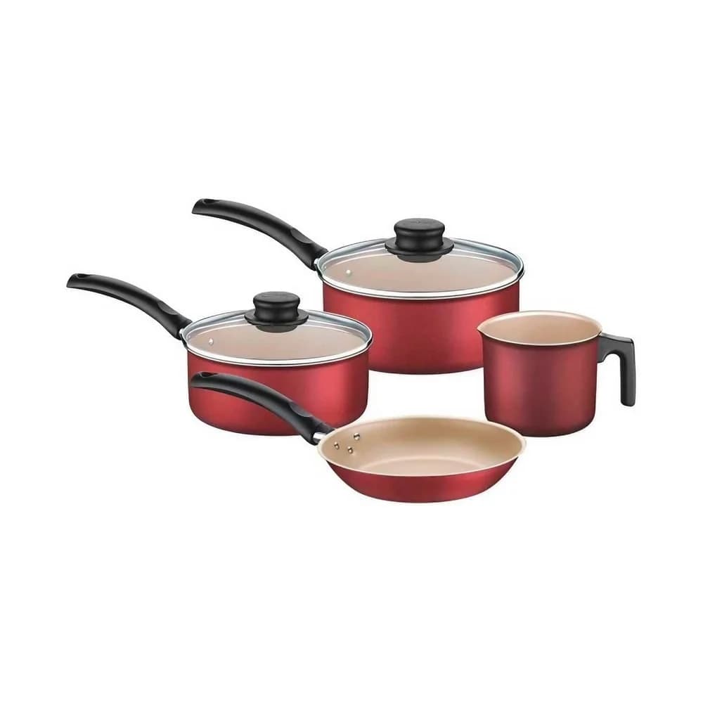 Juego De Ollas Tramontina Bateria Teflon 4 Piezas Turim — imagen 1 de 2