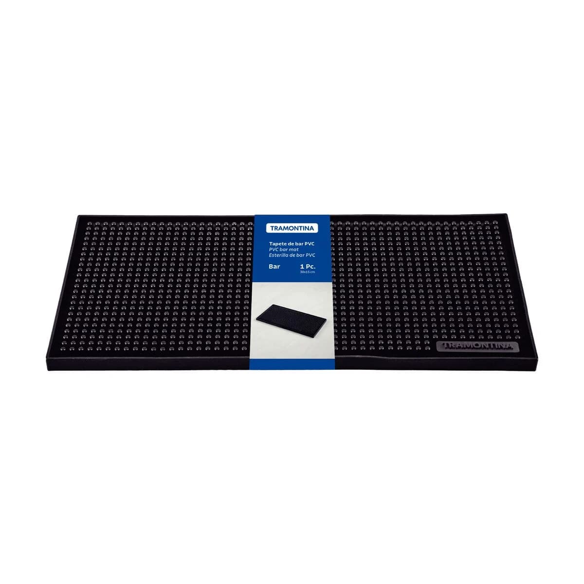Alfombra De Cocteleria Barman Tramontina Pvc 15 Cm X 30 Cm — miniatura 2