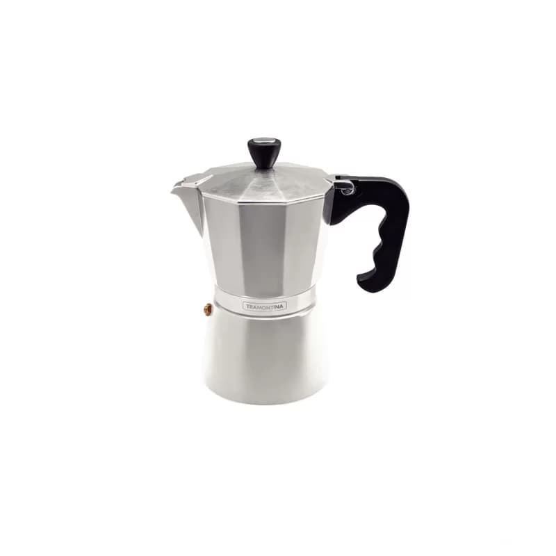 Cafetera Italiana Tramontina Aluminio 320 Ml Cafe Te — imagen 1 de 6