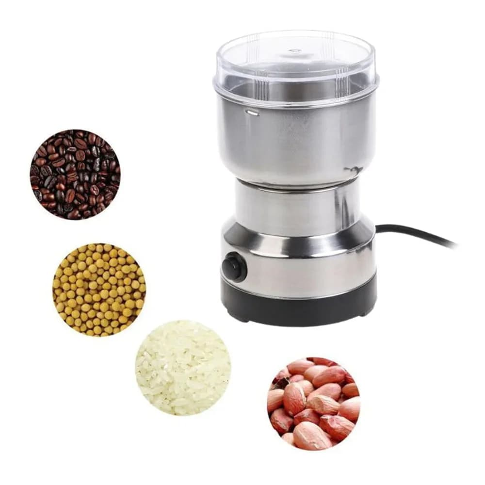 Molinillo Electrico Cafe Granos Semillas Acero Inox 150w — imagen 1 de 5