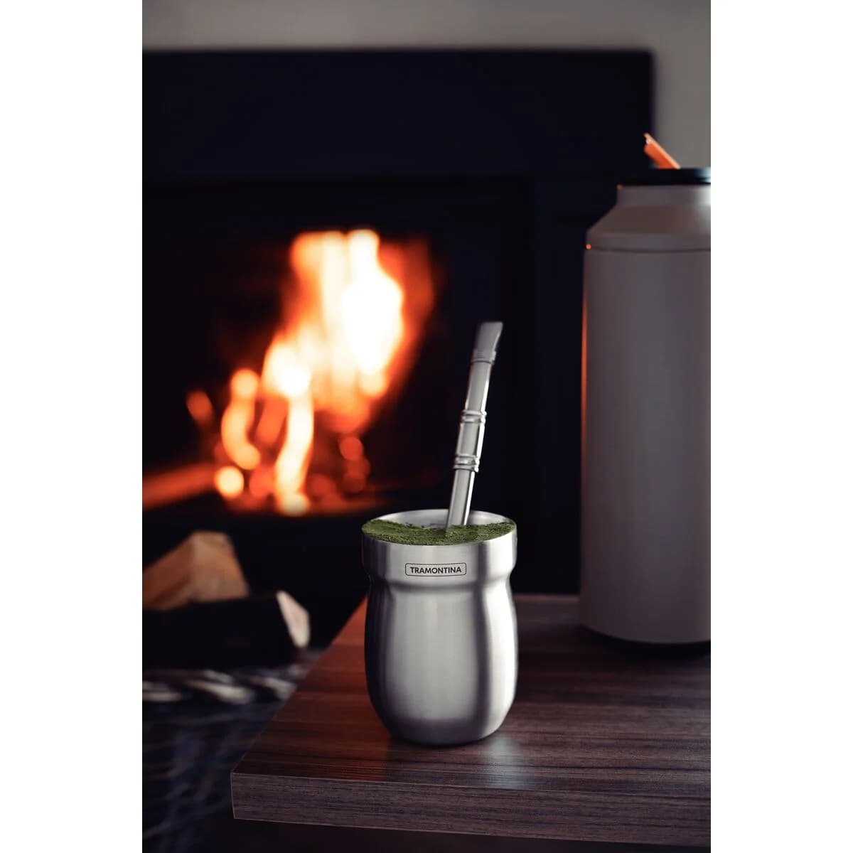 Mate Tramontina Acero Inoxidable 240 Ml Frio Caliente — miniatura 4
