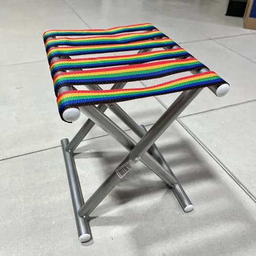 Banco Plegable Banqueta Para Camping Pesca — imagen 2 de 4