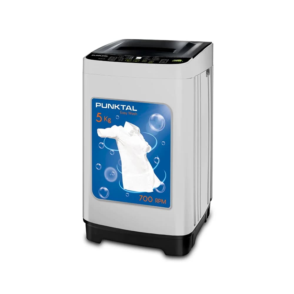 Lavarropas Punktal Pk-005 Lav Automatica 5kg Color Gris — imagen 1 de 1