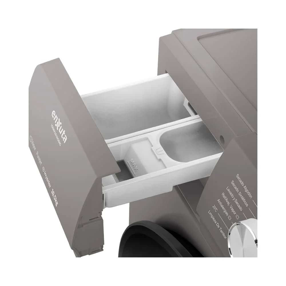 Lavasecarropas Enxuta Inverter Lsenx1610560s 10.5 6 Kg — miniatura 3