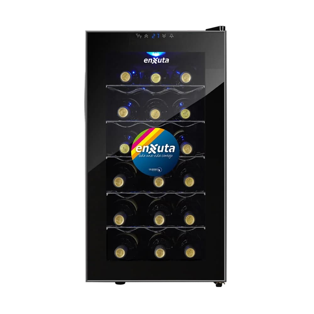 Enfriador De Vino Enxuta Para 18 Botellas 10c 18c Evenx3318 — imagen 1 de 3