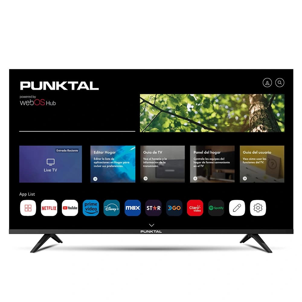 Televisor 55″ 4K LED Smart TV Frameless Punktal — imagen 1 de 1