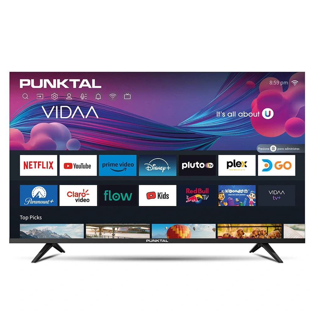 Televisor 43″ LED Smart TV Frameless Punktal — imagen 1 de 1