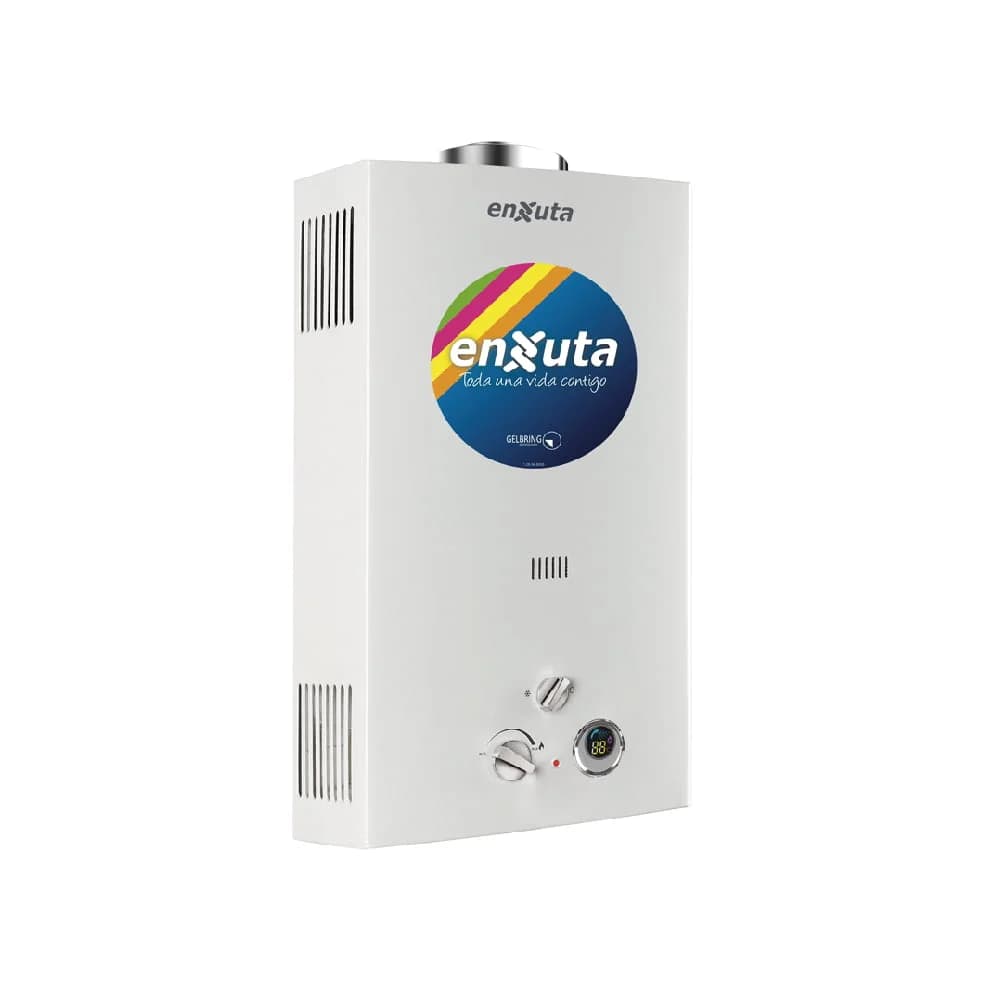 Calentador A Gas Instantaneo Enxuta Tenx16g 16 Lts Blanco — imagen 1 de 1
