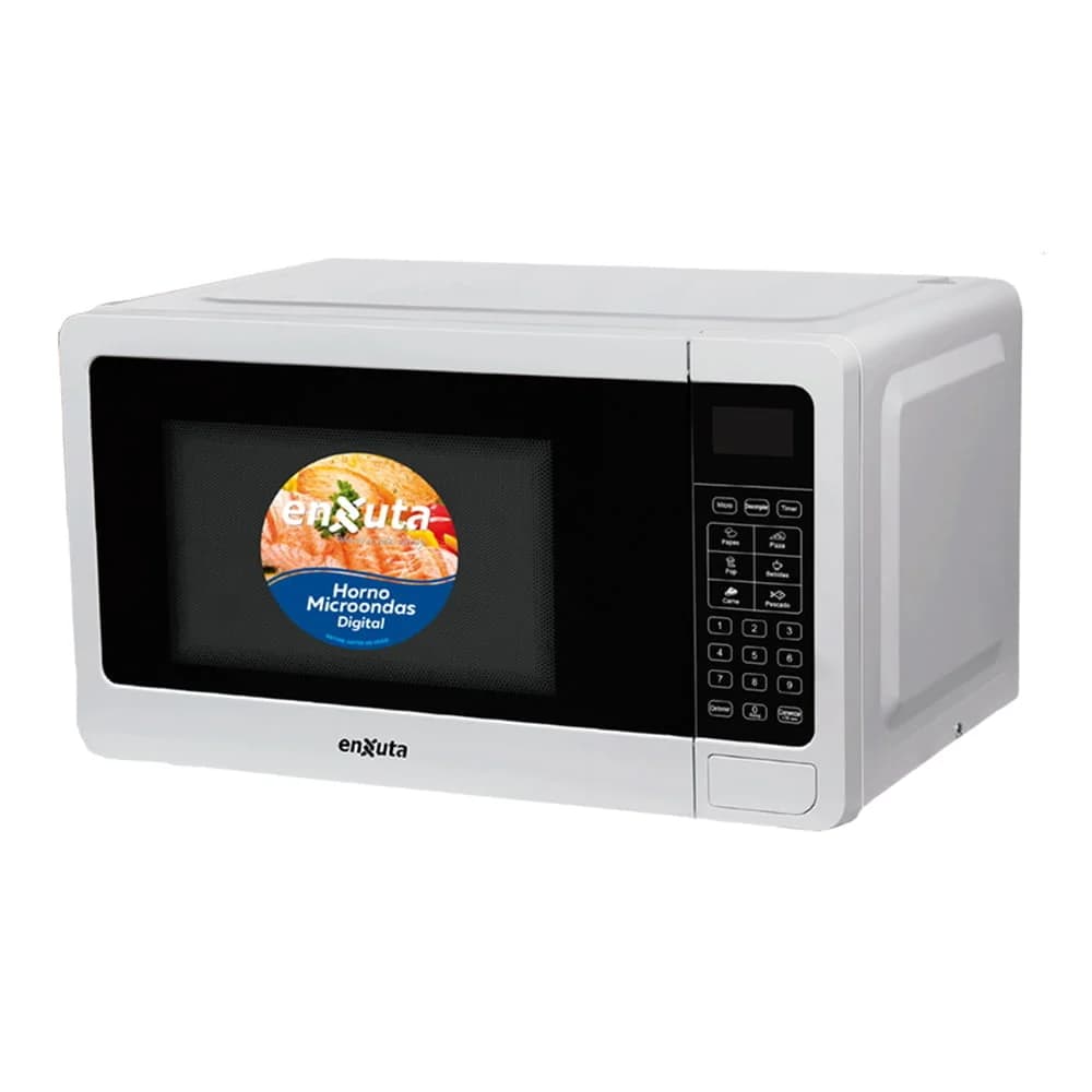 Microondas Enxuta Digital Moenx0320d Blanco 20 Litros 1150w — imagen 1 de 1