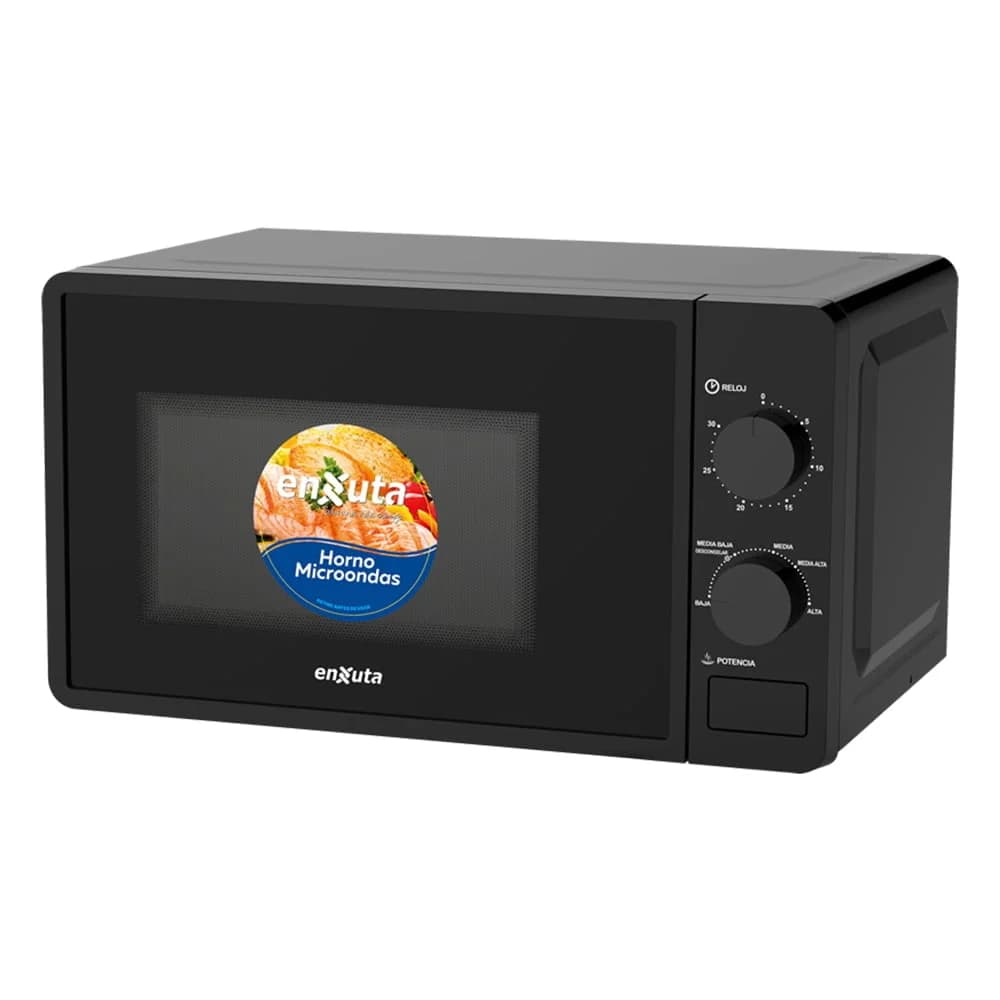Microondas Enxuta Moenx0320mng Negro 20 Litros 1150 Watts — imagen 1 de 1