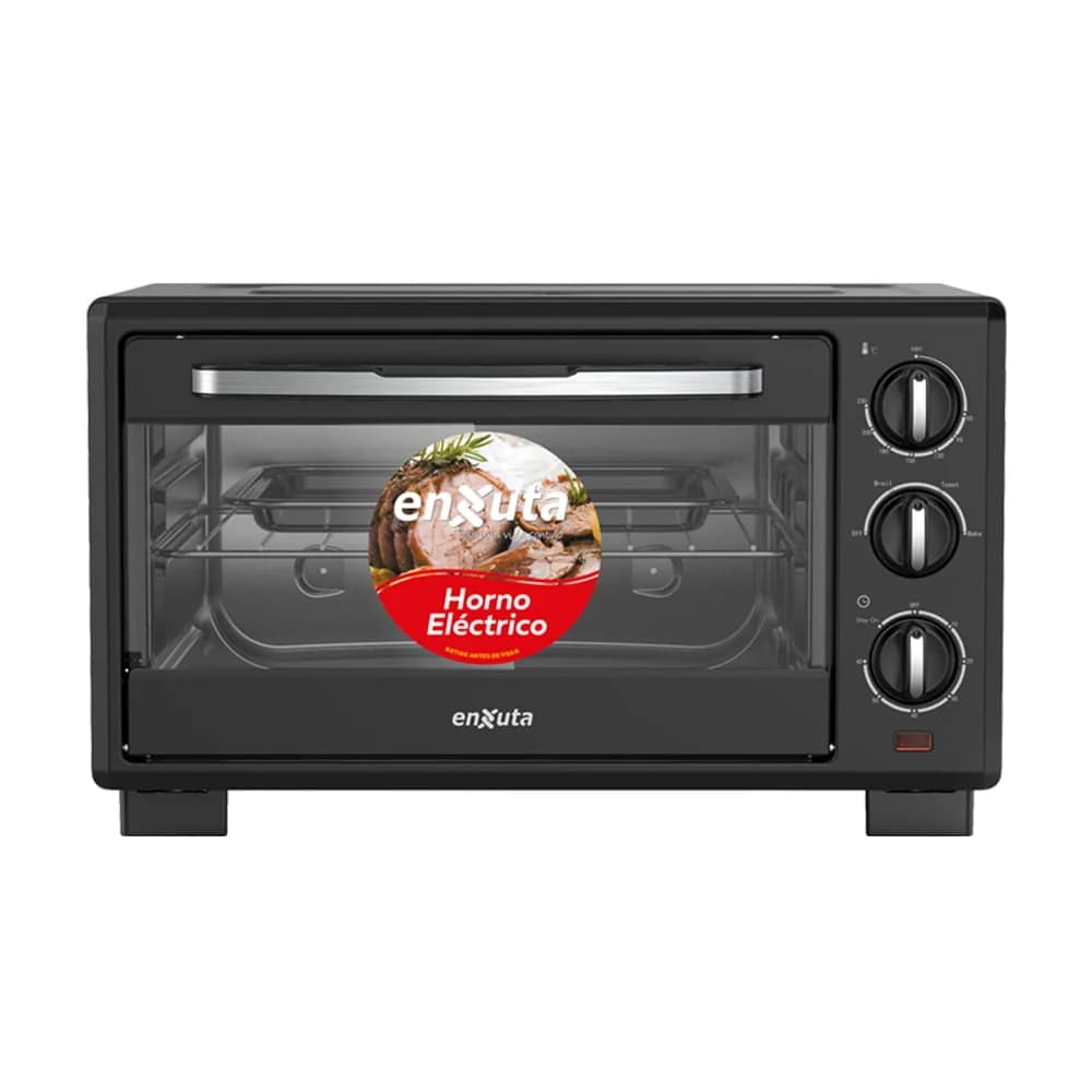 Horno Electrico De Mesa Enxuta Henx022n 22 Lts 1500w Negro — miniatura 3