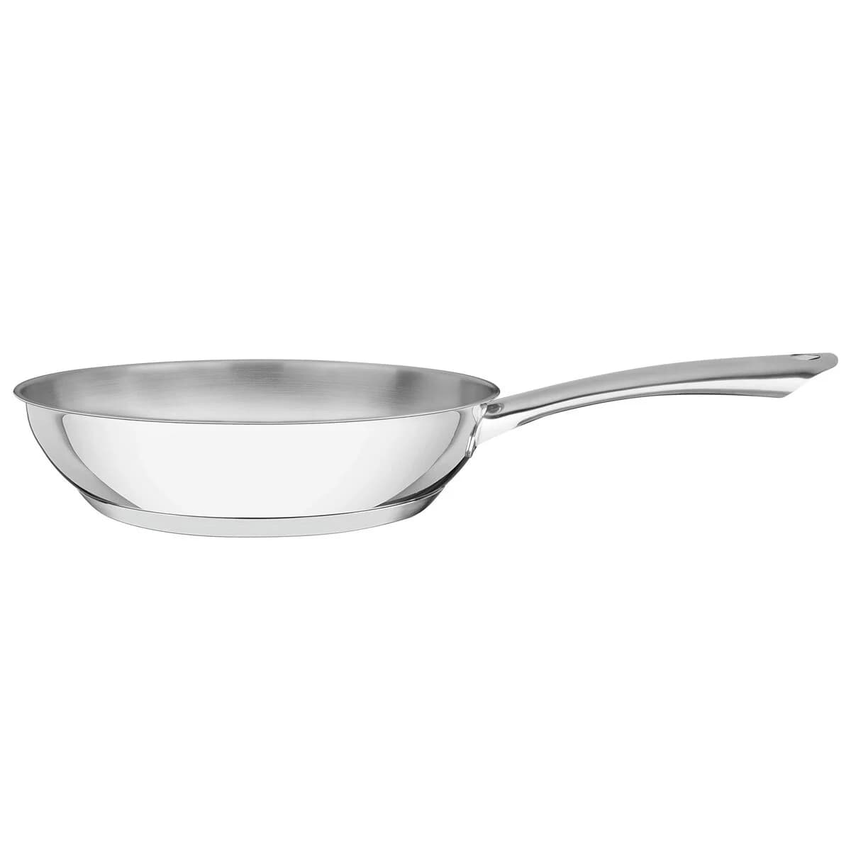 Sarten Tramontina Inducción 24 Cm Triple Fondo Acero Inox — miniatura 3