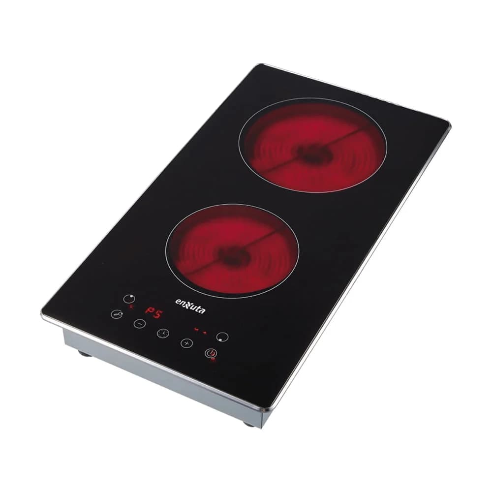 Anafe Vitroceramica Enxuta 2 Hornallas Touch Control Negro — imagen 1 de 1