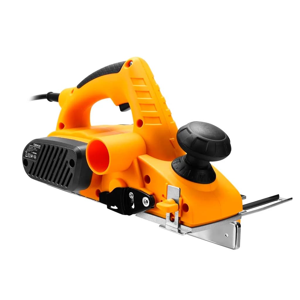 Cepillo Garlopa Deko Dkep900 900w Rebaje Hasta 3mm Amarillo — miniatura 3