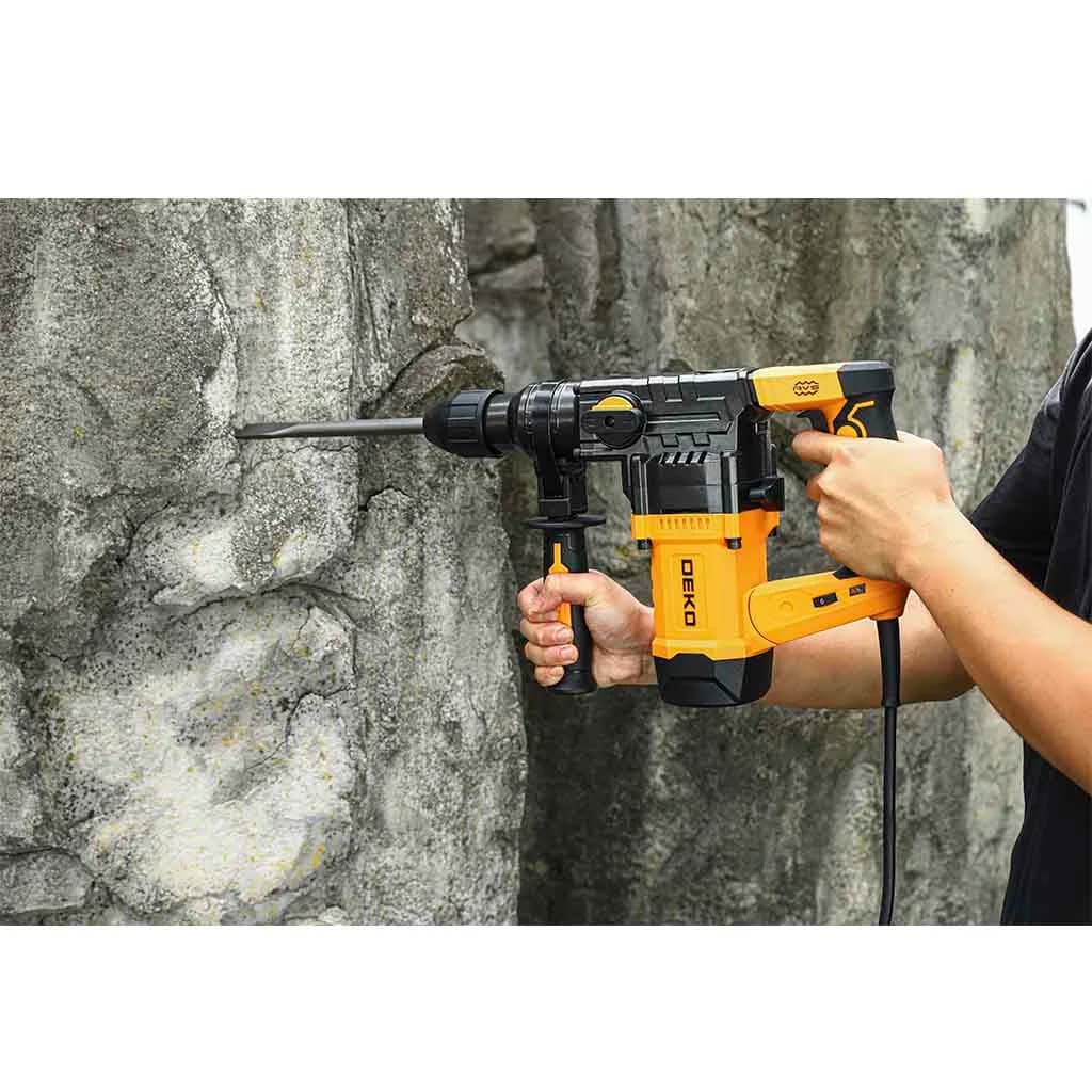 Rotomartillo 32mm 1500w 6j Sds Plus Dkrh32t15 Deko 230v — miniatura 5