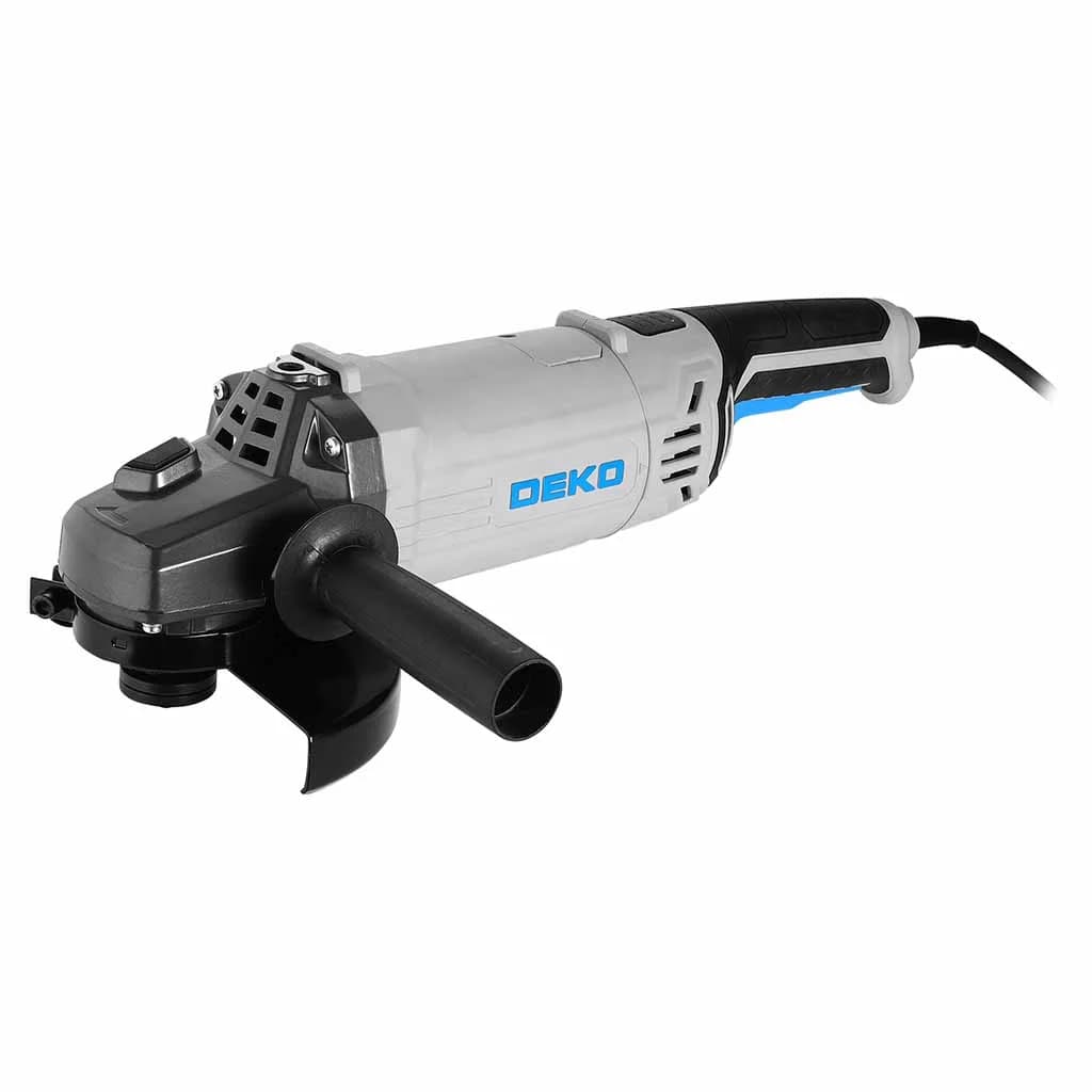 Amoladora Angular 7 180mm Deko Dkag180xp220 2200w Gris — imagen 1 de 4
