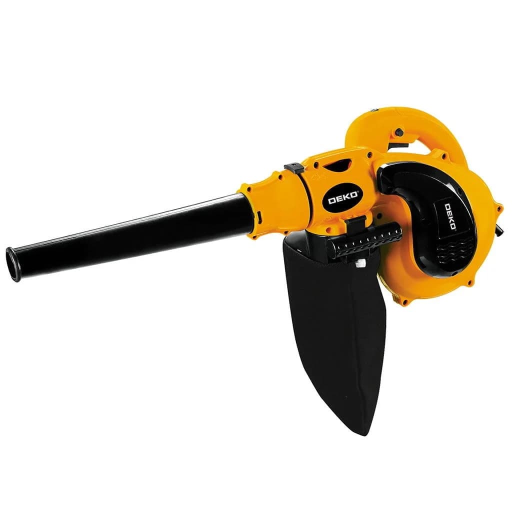 Soplador Y Aspirador Electrico 800w Deko Dkeb80w1 Amarillo — imagen 1 de 3