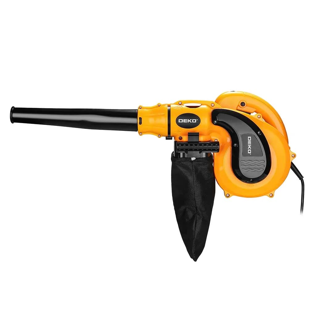 Soplador Y Aspirador Electrico 800w Deko Dkeb80w1 Amarillo — miniatura 2