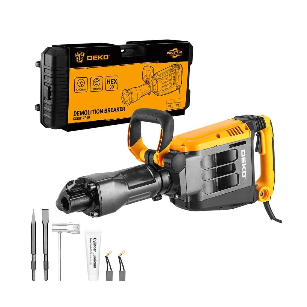 Martillo Demoledor 1600w 17kg 60j Hex Dkdb17p60 Deko 50hz — imagen 1 de 3