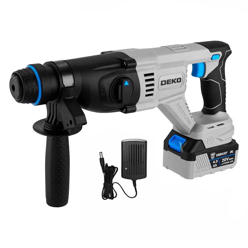 Rotomartillo Deko Dkbl20rh01 20v Brushless Bateria 3.2 J — imagen 1 de 5
