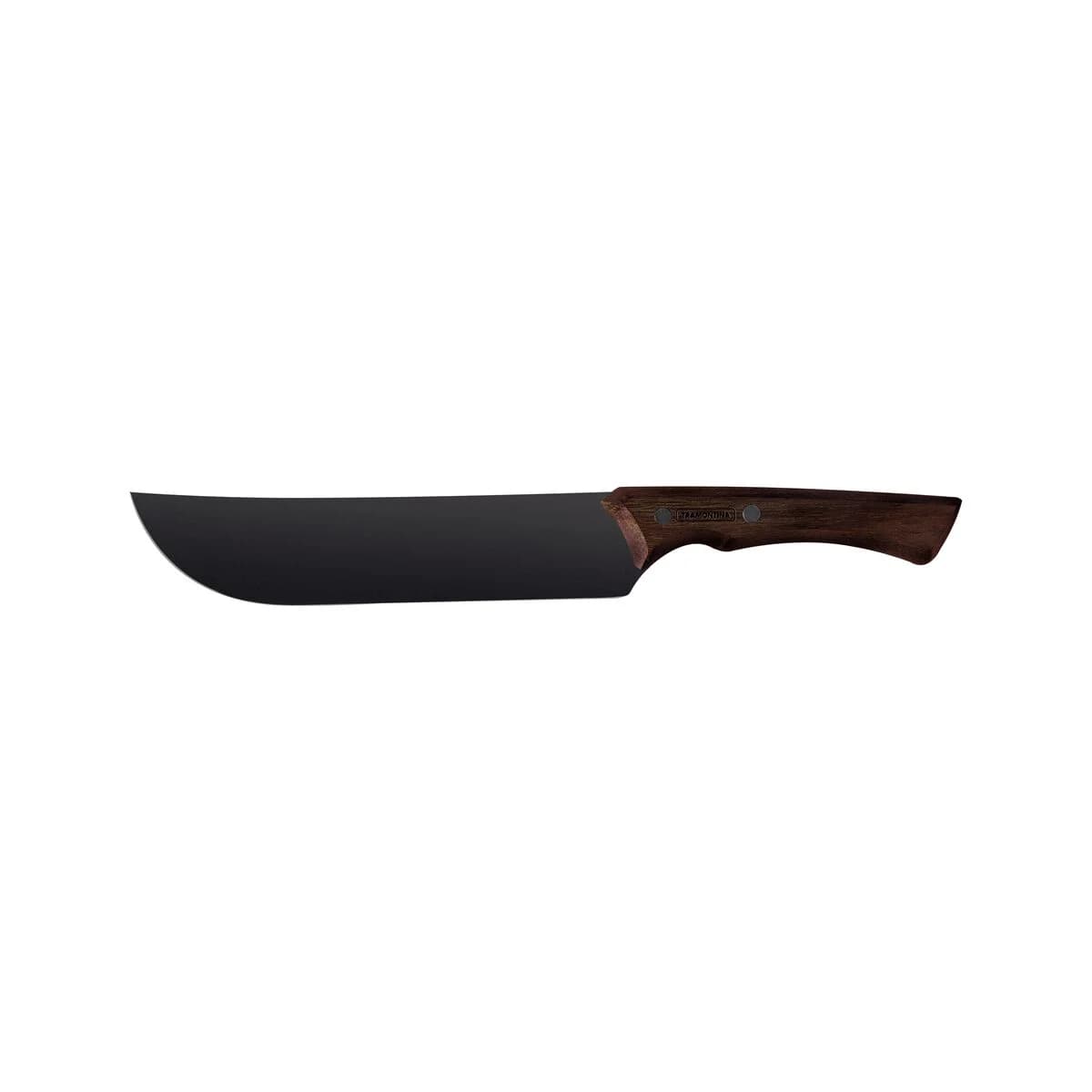 Cuchilla De Carne Tramontina Churrasco Black 8 Acero Inox — imagen 1 de 4