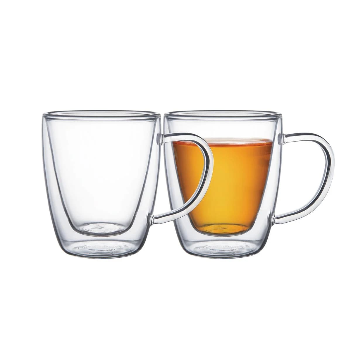 Taza Doble Vidrio Tramontina Termico 270 Ml Cafe X2 Unid.